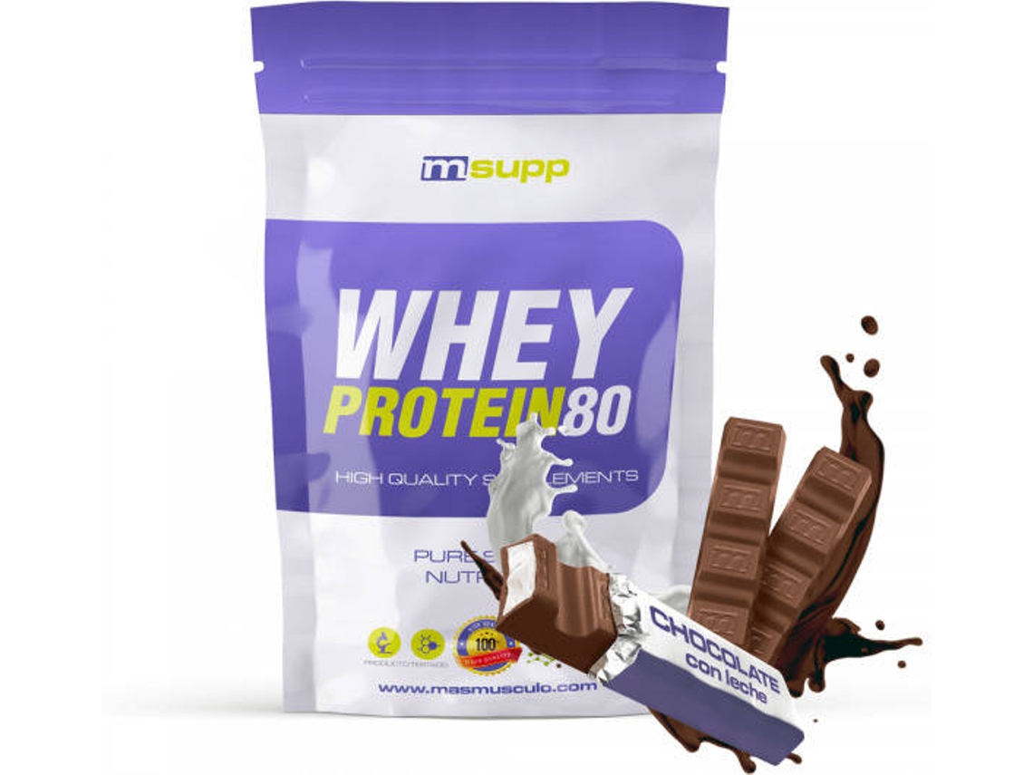 Whey Protein80 - 1kg Chocolate Con Leche Masmusculo