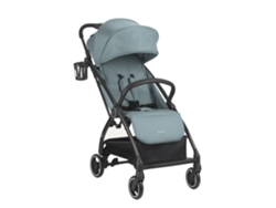 Cochecito autoplegable Joy, menta/azul Kikkaboo