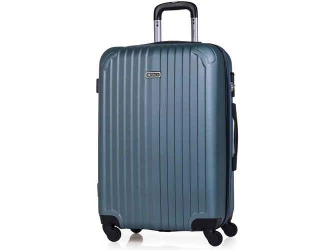Maleta de Viaje Mediana ITACA Abs Rígida Azul Marino (70 L)