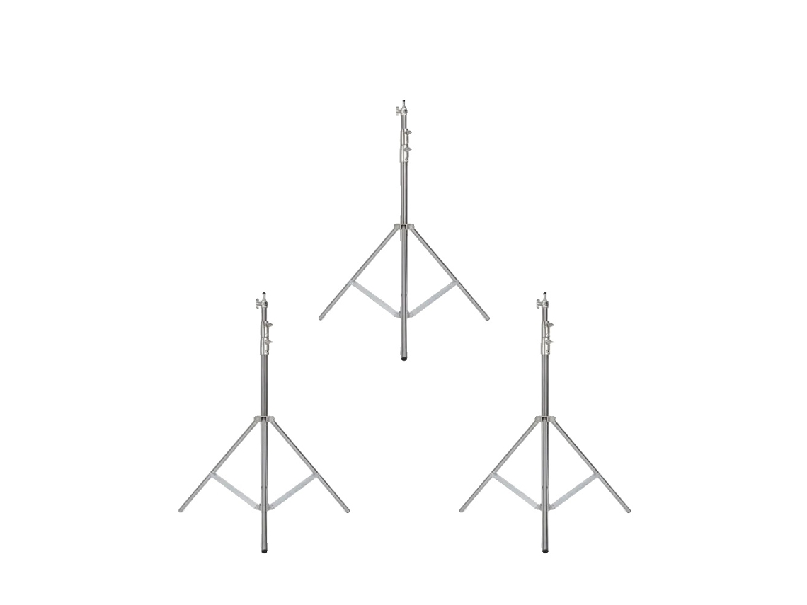 Trípodes para fotografía, altura ajustable 290 cm, aleación de aluminio ligero, 3 unidades OEM