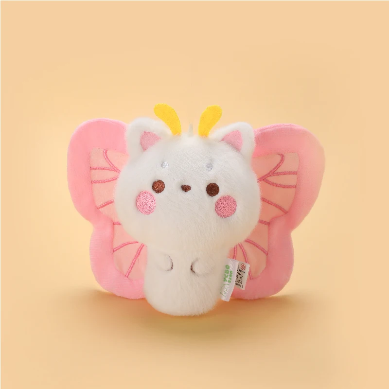 (blanco, 20 Cm) Lindo Peluche Realista De Elfo Mariposa De Anime De Dibujos Animados