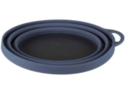 Cuenco para Camping LIFEVENTURE Ellipse Bowl (Acero, Silicona, Nylon - 17 x 14 x 6,5 cm)