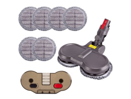 Caliente-para Dyson V7 V8 V10 V11 fregona eléctrica en seco y húmedo piezas reemplazables con tanque de agua cabezal de fregona almohadillas