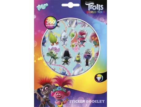 Totum Trolls 770218 Pegatina para Niños
