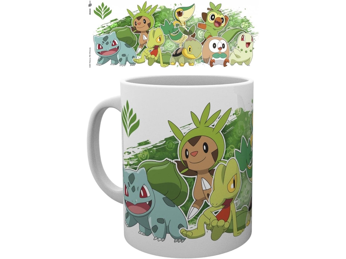 Taza Pokemon First Partners Grass 300 ml