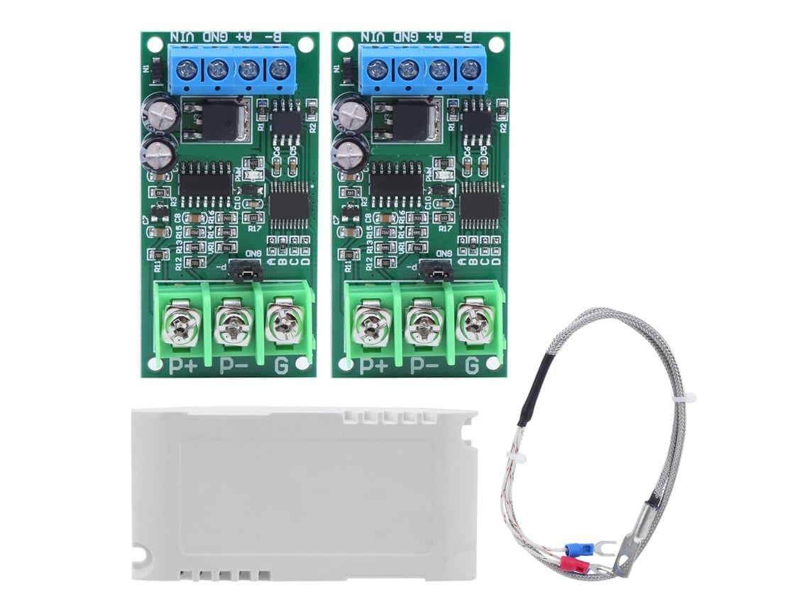 Sensor De Temperatura Pt100 Rtd Transmisor Módulo Rs485 Modbus Rtu Para Medir Temperaturas