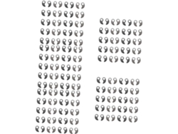 Paquete De 5 Clips De Silicona Ligeros Para Auriculares, Ajuste Cómodo, 40 Piezas