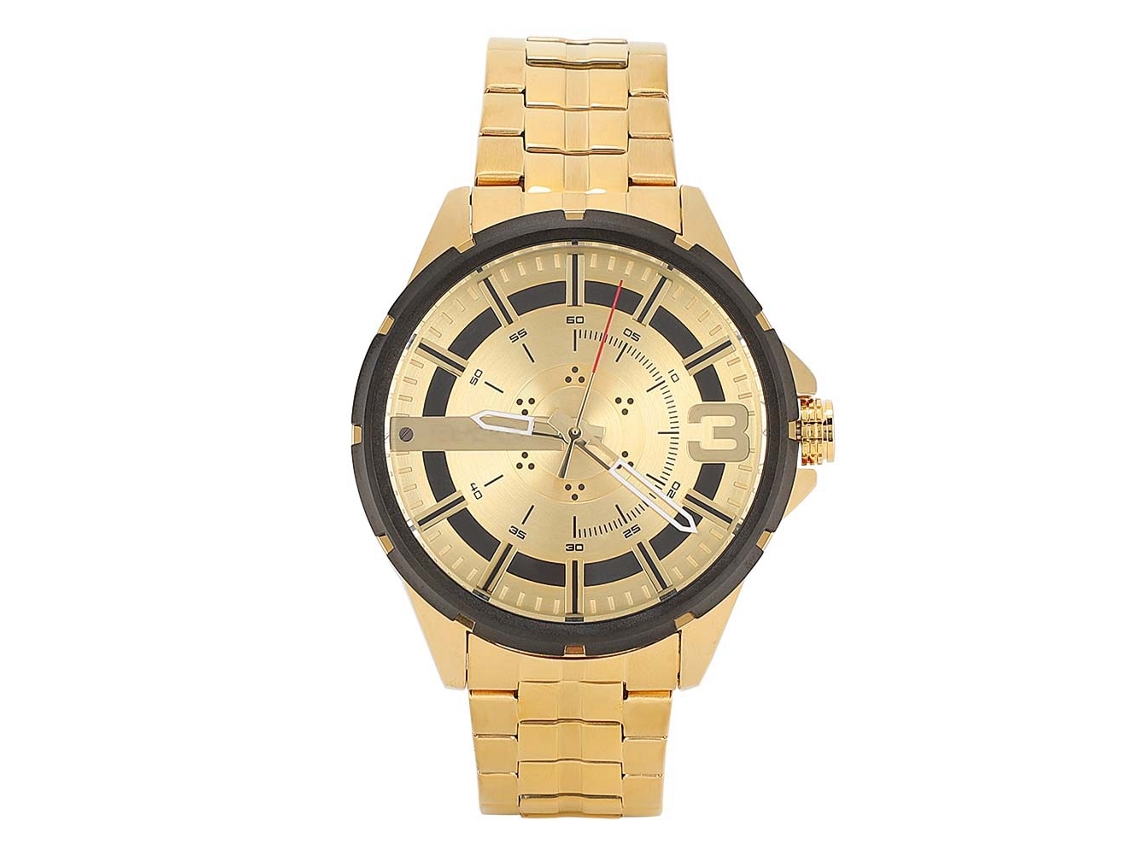 Reloj De Cuarzo Para Hombre Con Correa De Acero Fashion Impermeable De Negocios