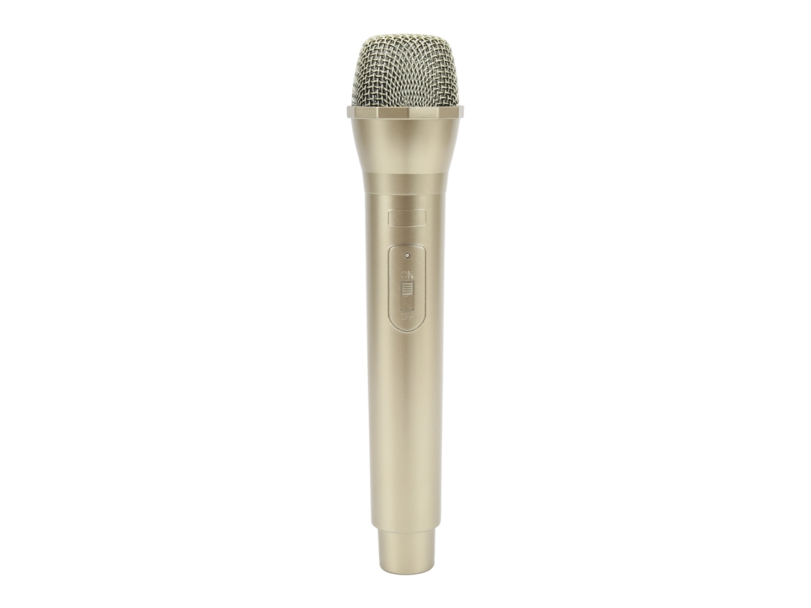 Micrófono de utilería para karaoke, micrófono de utilería de plástico falso