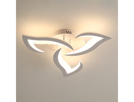 Led Led Led Lámpara de Teto Led Moderno 36W 3060Lm Dia 58cm Luz Quente 3000K Luz Do Teto Acrílico para O Quarto Cozinha Da Sala de Estar