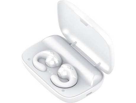 Auriculares Bluetooth True Wireless CHRONUS S19XW2 (In Ear - Micrófono - Noise Cancelling - Blanco)