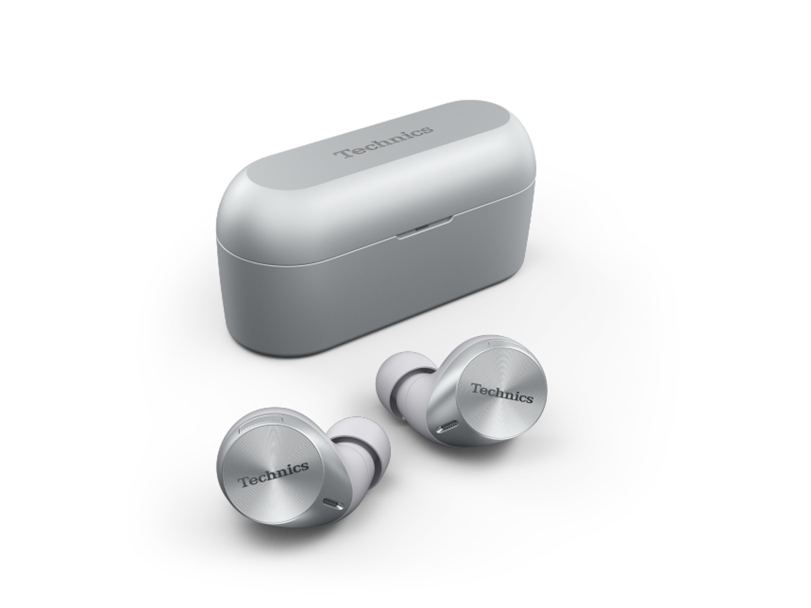 Auriculares Bluetooth True Wireless Technics Eah-Az60E-S Stereo Tws Dentro de Oído Llamadas/Música Usb Tipo C Plata