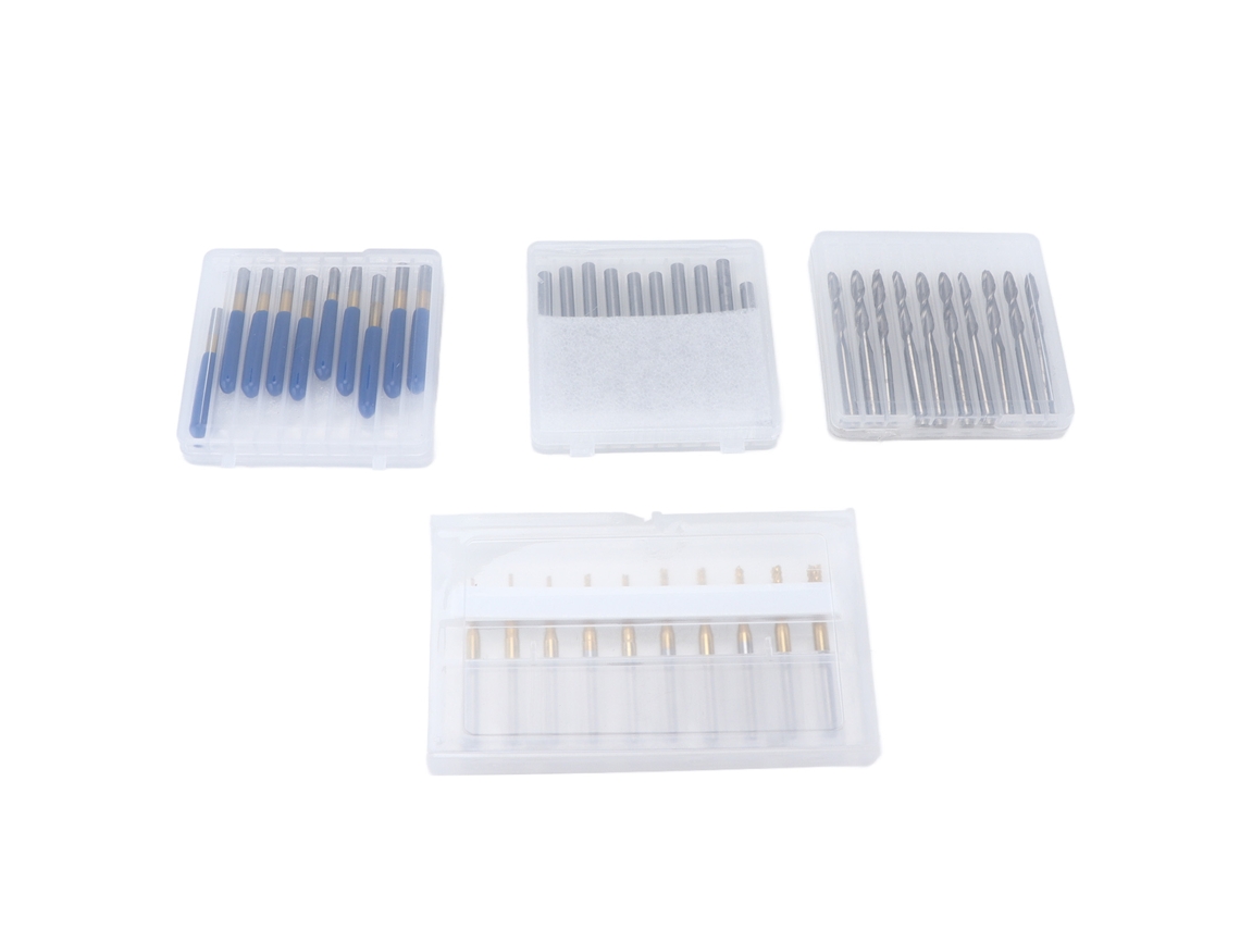 2026velora-40 Piezas Conjunto De Fresas Cnc Router Bit Hojas Planas Y Redondas Para Grabado
