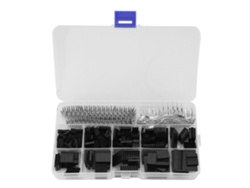 Conjunto De Terminales De Conector De Caja 650pcs Práctico Popular 2.54 Macho Hembra Para Cable