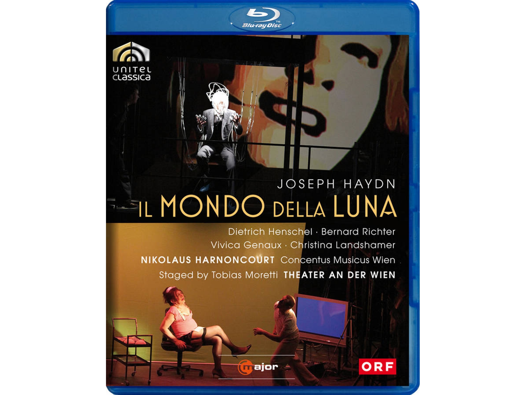 Blu-ray Video Harnoncourt/Richter/Genaux - Il Mondo Della Luna (1 CDs)