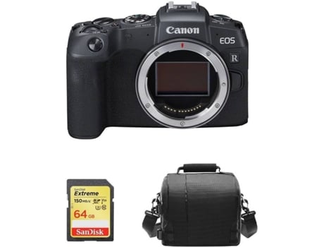 Cámara Instantánea CANON EOS RP + Tarjeta SD 64GB + Bolsa (Full Frame)