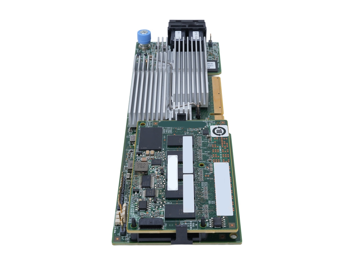 Cartão Controlador Raid Sas 12g Com 1gb Cache Suporta Raid 0/1/10/5/6/50/60 E 8 Portas Internas Sff8643
