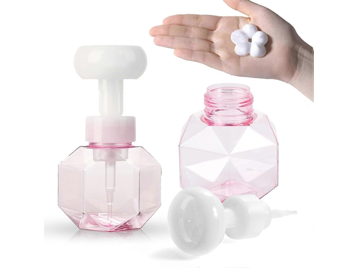 Dispensador de espuma floral, contenedor rellenable para cocina y baño, contenedor de flores Rosewell (rosa)