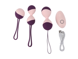 Kit De 3 Pelotas De Ejercicio Para Fortalecer El Piso Pélvico Para Mujeres Con Control Remoto Inalámbrico