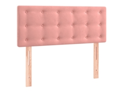 Cabecero de cama de terciopelo 90x5x78/88 cm Rosa MAISON EXCLUSIVE
