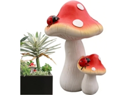 Figuras De Hongos, Decoración Para Macetas, Estatuas Para Parterres, Para Terraza, Camino, Propietario, Césped, Parque,