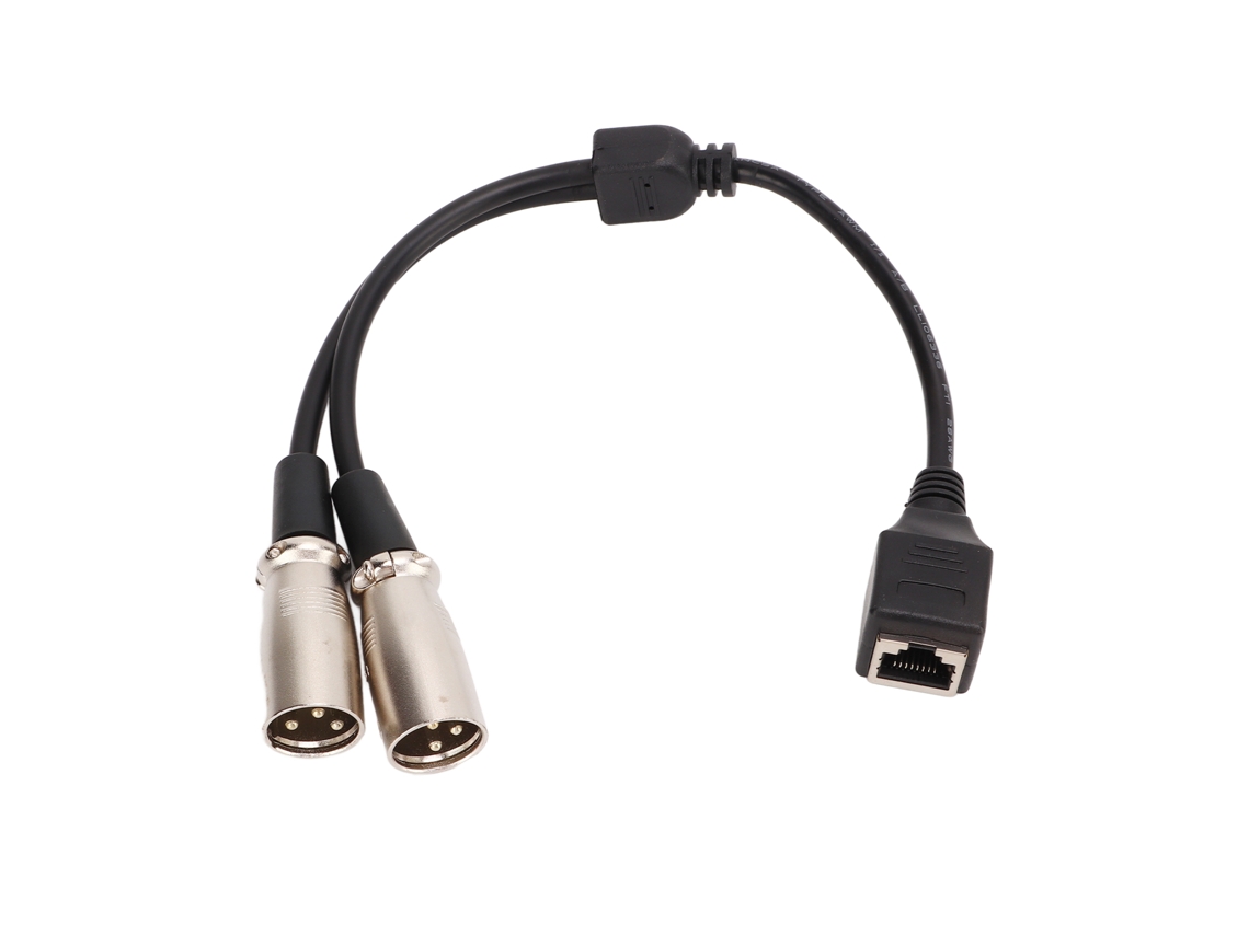Adaptador RJ45 a XLR hembra, cable conversor de micrófono de 20 cm, ideal para equipos KTV