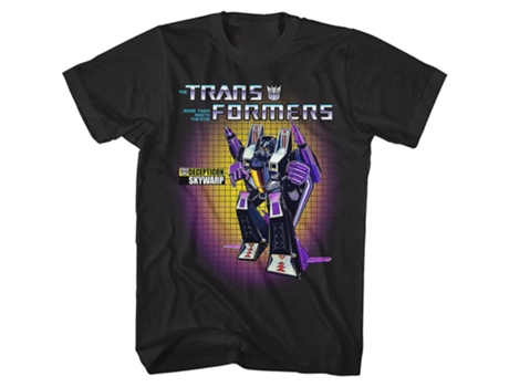 Camiseta ROCKINSTONE Box Art Skywarp Transformers (S)