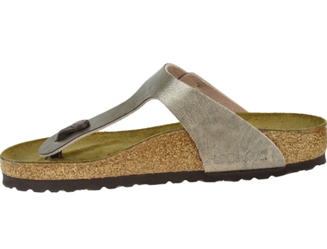 Chanclas Mujer BIRKENSTOCK (39 - Plateado)