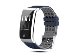 Pulsera Inteligente Rastreador De Fitness Con Monitorización De Ecg, Presión Arterial Y Frecuencia Cardíaca Gris Azul