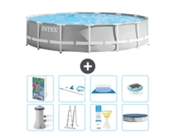 Intex Piscina Prism Frame Redonda - 457x107 Cm - 9-peças S595