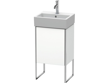 DURAVIT XSquare Vanity unit vertical 43.4x34.0 cm, 1 puerta, colgado a la derecha, 1 estante de vidrio, para el lavabo Vero Air 072445
