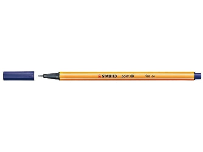 Bolígrafo Fineliner STABILO point 88 Azul