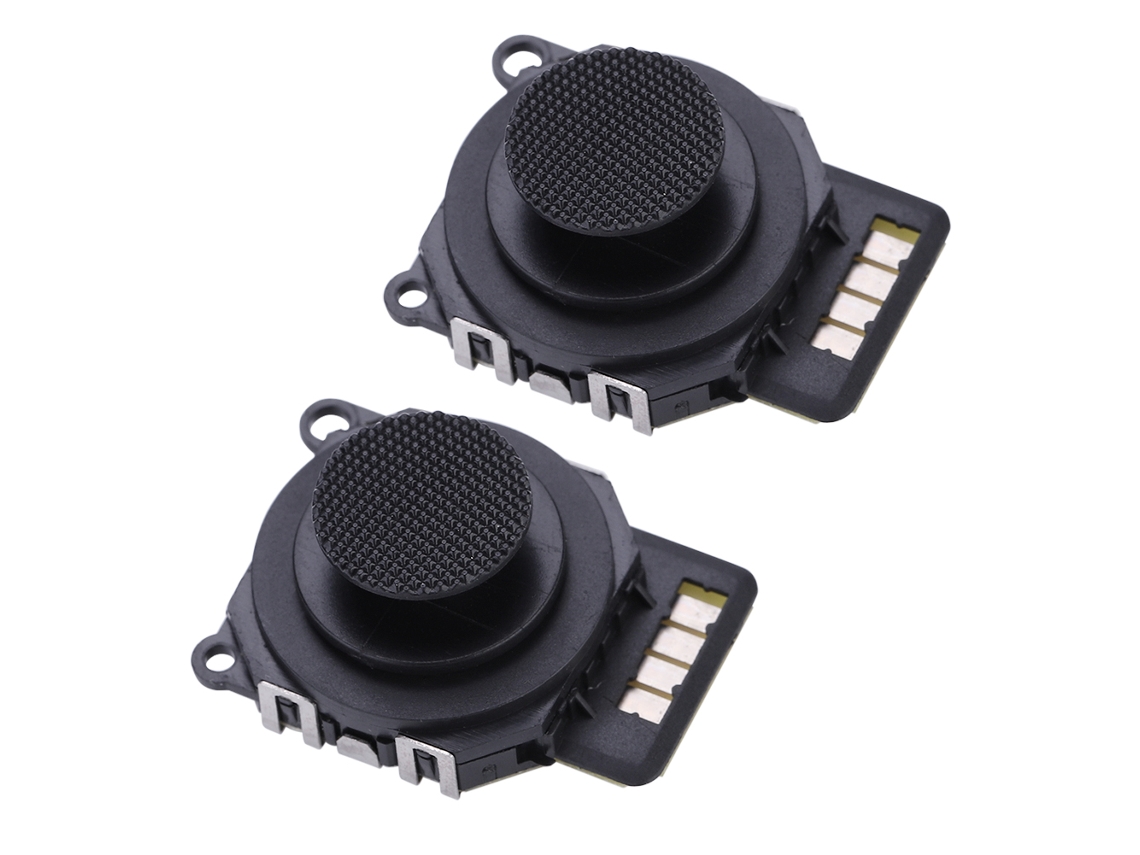 2 Botones De Joystick 3d Para Controlador De Juegos Arcade Inalámbrico Profesional Ligero Psp 2000