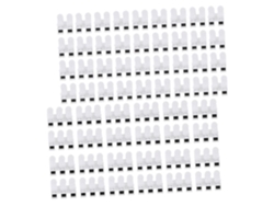 Conjunto De 100 Conectores De Mola Para Cabos, Para Terminais Elétricos De Iluminação Led.