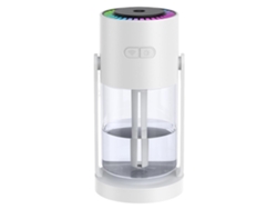 Humidificador Ultrasónico De Vapor Frío De 550 Ml Con Luz Nocturna - Humidificador Inteligente Silencioso Con Apagado Automático (blanco)