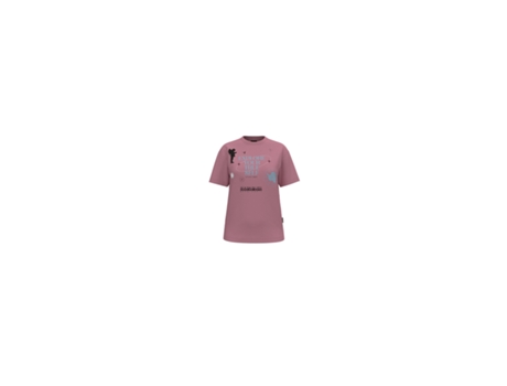 Camiseta de Mujer NAPAPIJRI Montalva Rosa (M)