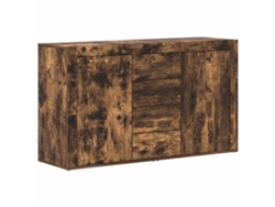 Aparador de roble ahumado con madera procesada MAISON EXCLUSIVE (120x36x69 cm)