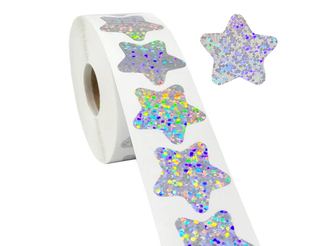 Pegatinas brillantes - 500 pegatinas pequeñas para arte y aula NEVEANCE