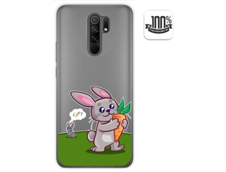 Carcasa Xiaomi Redmi 9 TUMUNDOSMARTPHONE Conejo Multicolor