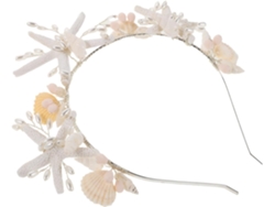 Accesorios Para El Cabello Con Estampado De Estrellas De Mar Y Conchas Marinas, Diadema Para Bodas En La Playa.
