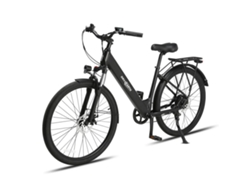 Bicicleta eléctrica Oryxearth 250 W Shimano 7 V (ruedas de aluminio gris brillante de 27,5 cm)