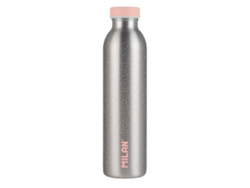 Botella Térmica MILAN Reutilizable (0.6L - Rosa - Acero Inoxidable)