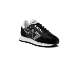 Zapatillas de Hombre EA7 EMPORIO ARMANI Snk Nylon+Cow Suede+ Negro (Talla: 41)