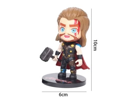 Muñeco GAATPOT Disney Marve The Avengers Superhero Captain America Spiderman Ironman Thor Batman Pvc Action Figure Doll Toy For Children Gifts