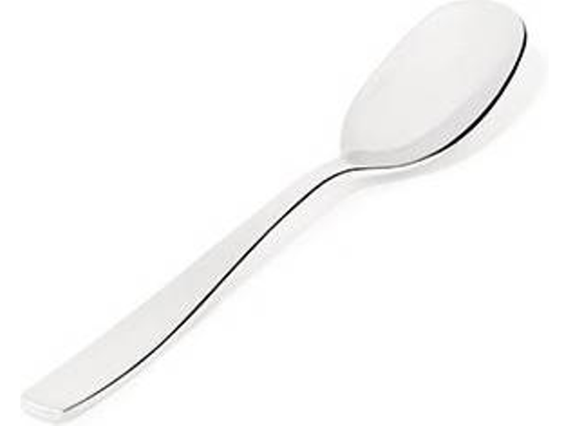 Set 6 Cucharas de Mocaccino A DI ALESSI Knifeforkspoon Inox (Gris - Acero Inox - 10 cm)