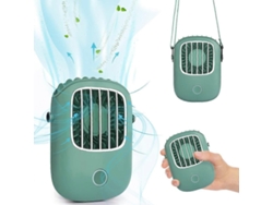 Mini Ventilador Usb, Ventilador Portátil Mãos Livres Colar, Ventilador Portátil Recarregável 3 Velocidades Ajustável