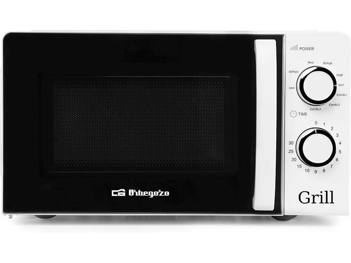 Microondas ORBEGOZO Mig 2130 (20 L - Blanco)