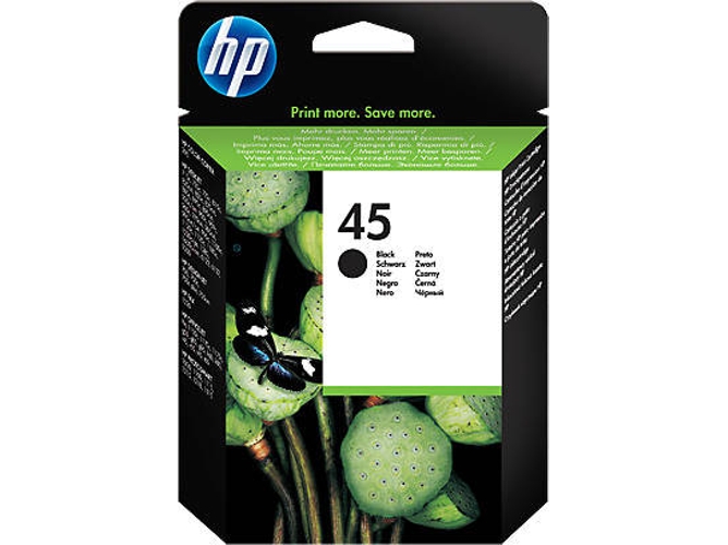 Cartucho de tinta HP 45 Negro