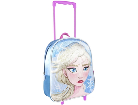 Mochila Trolley FROZEN (Azul Claro - Poliéster - 32x26x12 cm)