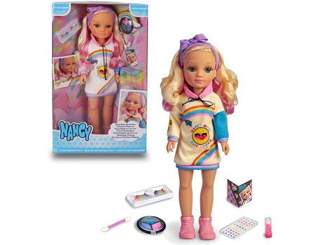 Muñeca NANCY Nancy Maquillaje de Arcoiris (Edad Mí­nima: 3 Años)